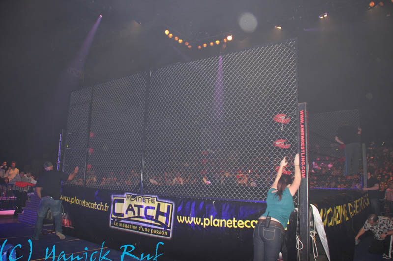 American Wrestling Rampage Twisted steel cage tour 2010 : les résultats du show de Marseille